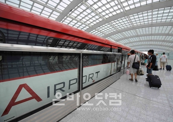 [자료사진] 베이징 공항철도